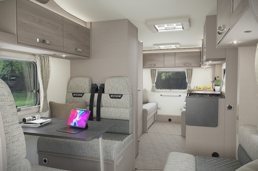 Motorhome hire Bathgate Swift Edge 486